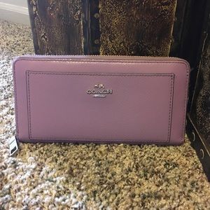 Lilac Coach Wallet